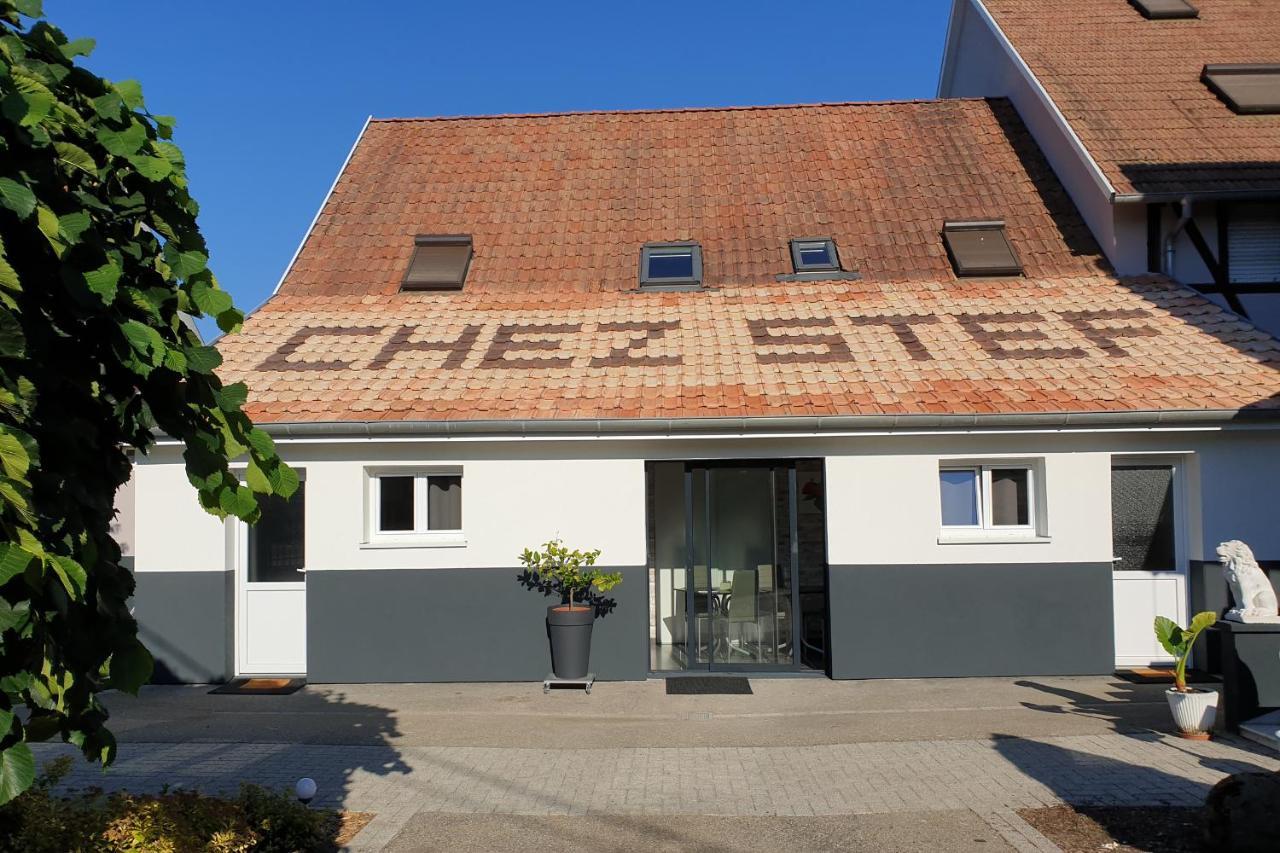 Chez Stef Hotel Marckolsheim Bagian luar foto