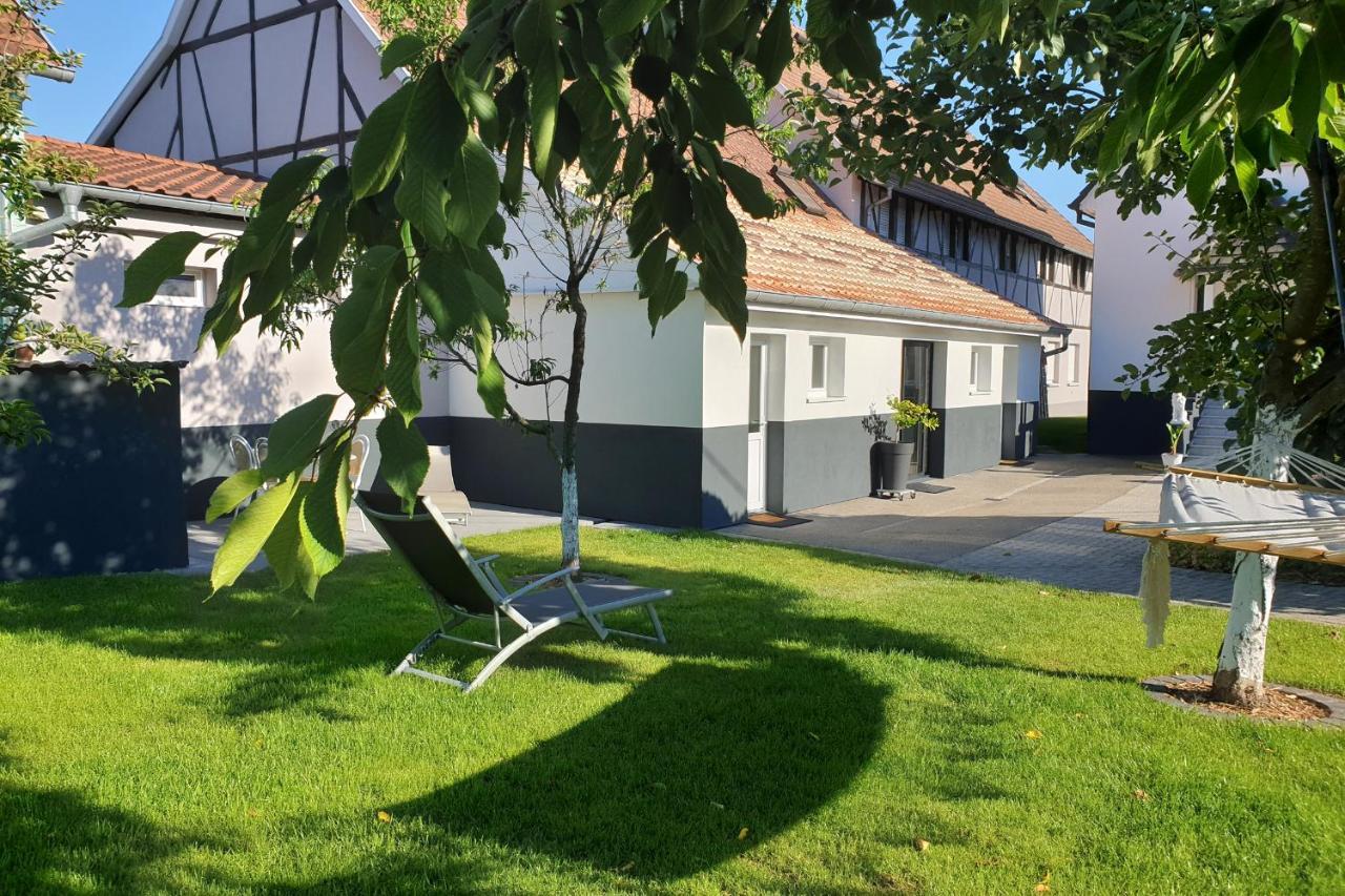 Chez Stef Hotel Marckolsheim Bagian luar foto
